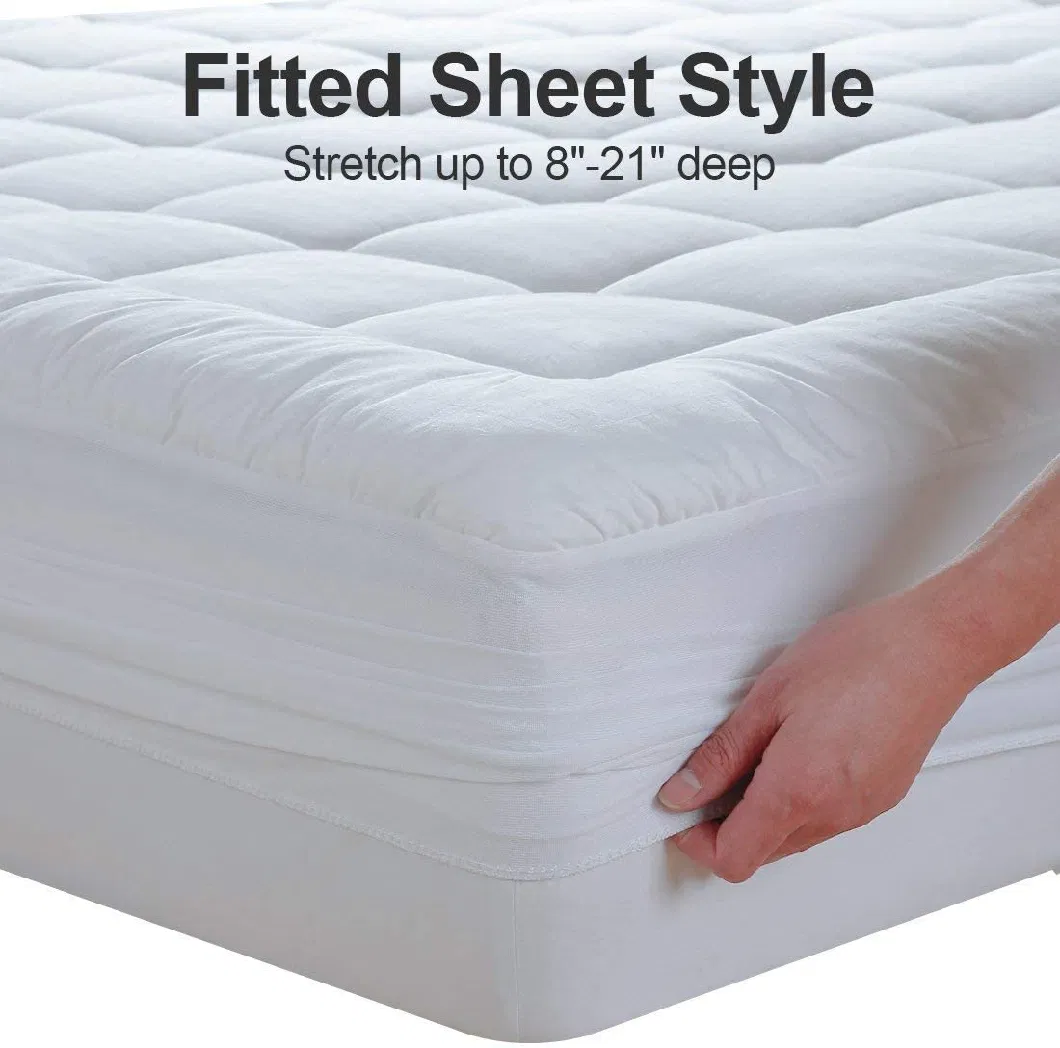 China Suppliers Soft Filling Goose Down Cheap Hotel Bed Mattress Topper