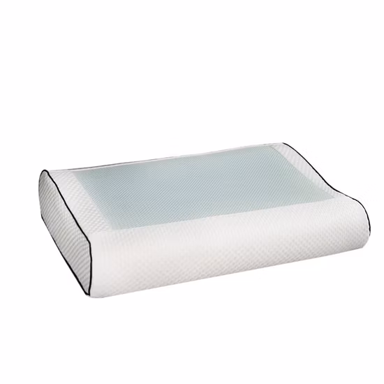 Oreiller en mousse à mémoire de forme avec gel rafraîchissant, vente en gros